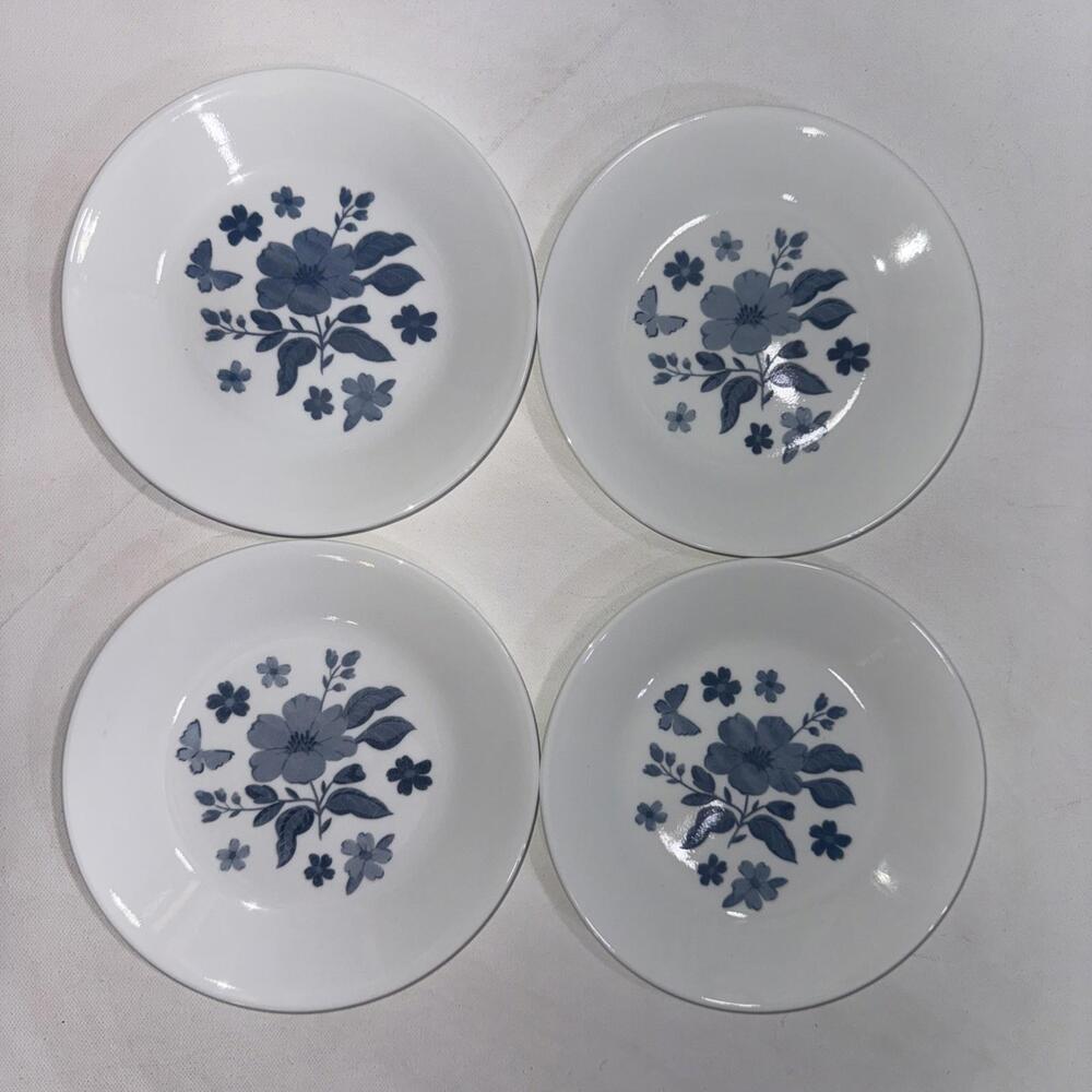 The Pioneer Woman by Corelle 4 Piece Appetizer Plate Set‎ Evie Mixed Blue